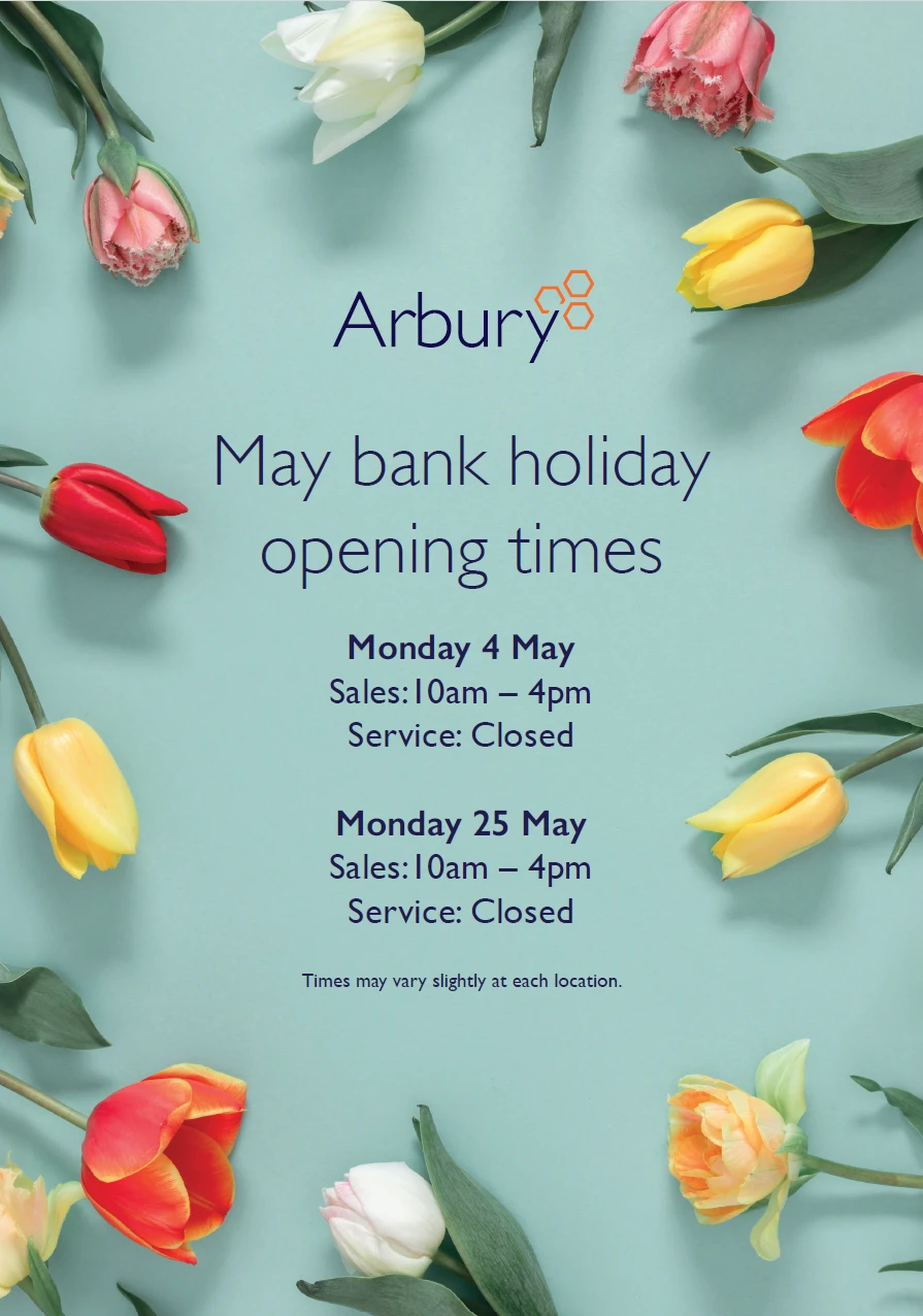 May Bank Holiday Opening Times
